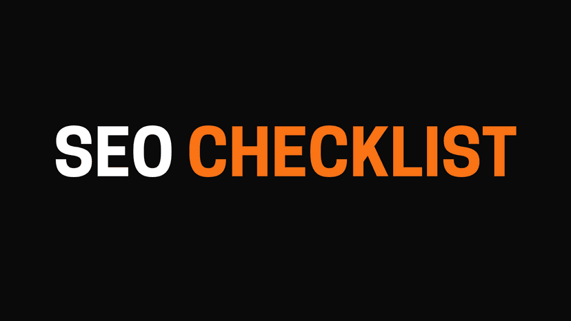 SEO Checklist