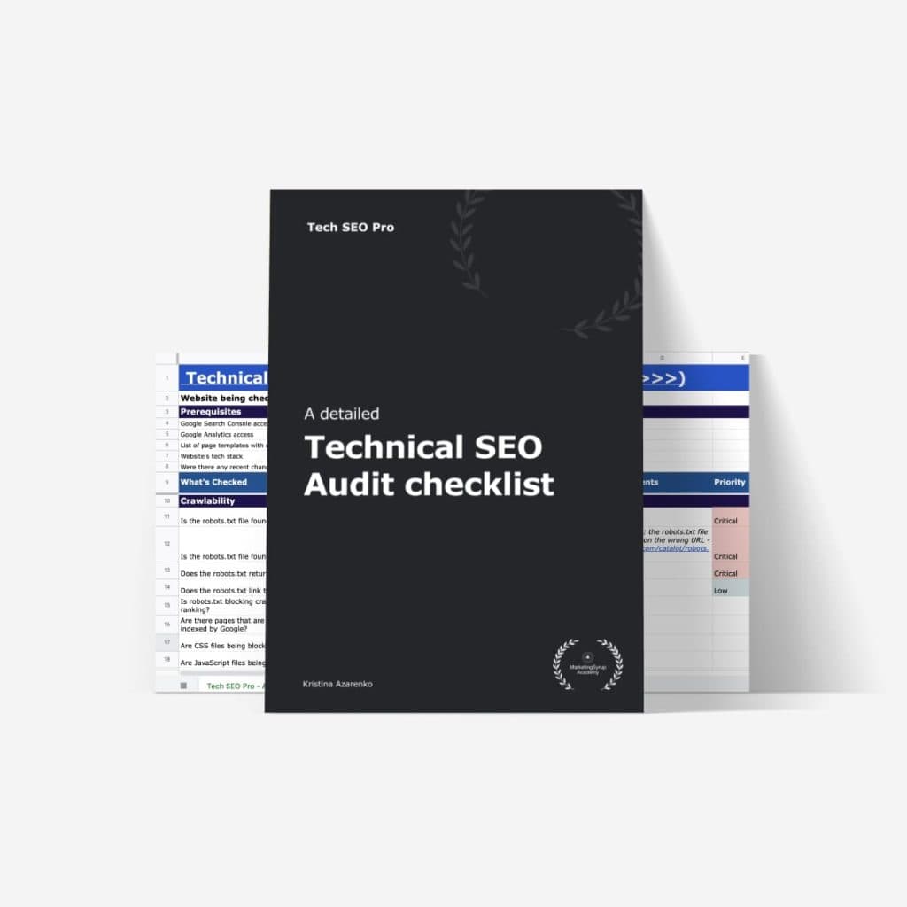 Technical SEO Audit Checklist Preview