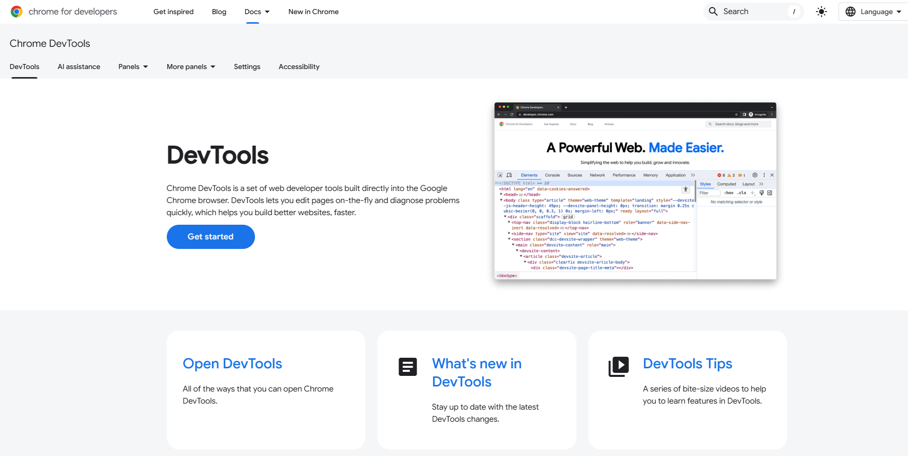 Chrome DevTools